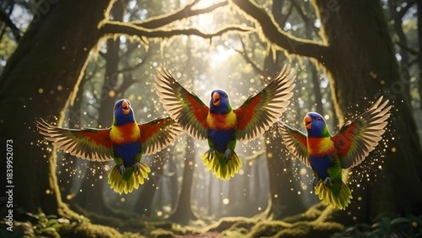 Obraz butterfly on a leaf