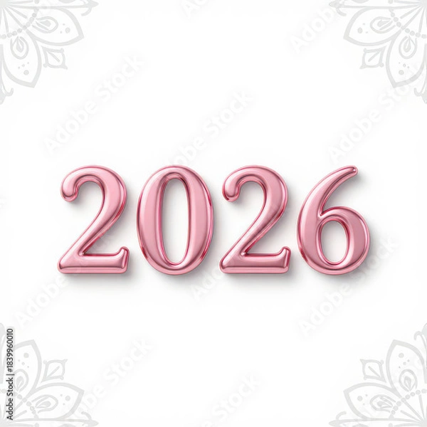 Obraz Happy New Year 2026 Template