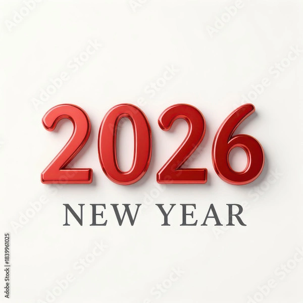 Obraz Happy New Year 2026 Template