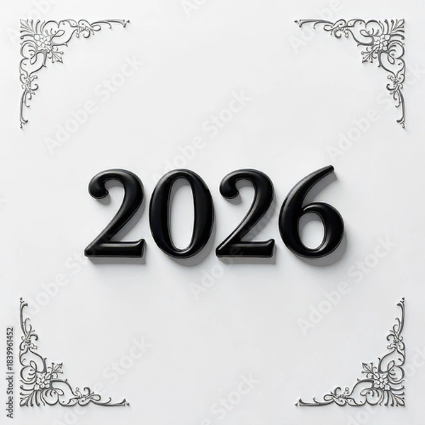 Obraz Happy New Year 2026 Template