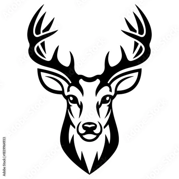 Fototapeta Cabeça de veado