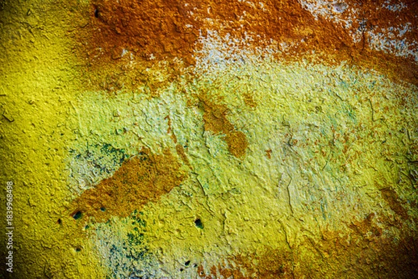 Obraz graffiti on the wall, old texture paint ,grunge background	