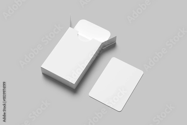 Obraz Playing Card Blank Mockup