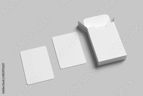 Obraz Playing Card Blank Mockup