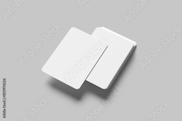 Obraz Playing Card Blank Mockup