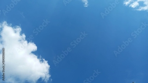 Fototapeta blue sky with clouds
