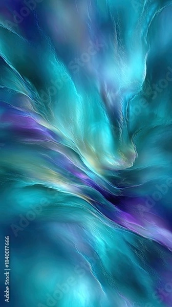 Fototapeta Abstract Colorful Swirling Design