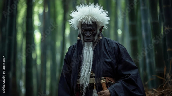 Obraz アジアの妖怪、天狗