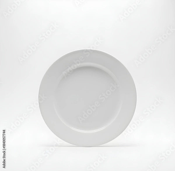 Obraz A ceramic plate mockup