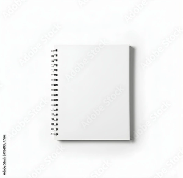 Obraz A plain notebook mockup