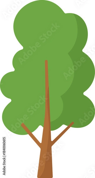 Obraz Tree with Green Leaves