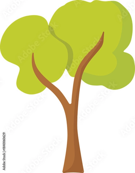 Obraz Tree in hand drawn style