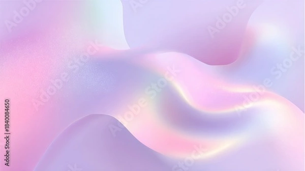 Fototapeta Soft Gradient Background with Pastel Colors - Ideal for Gentle Poster Design