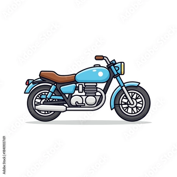 Obraz a classic motorcycle