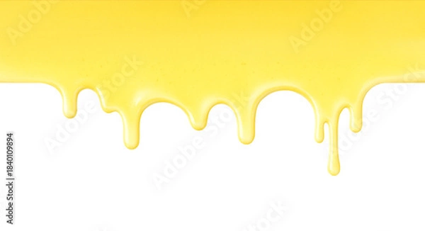 Fototapeta 垂れる バター イラスト リアル