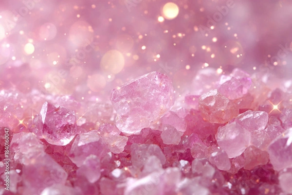 Obraz ローズクォーツの光粒