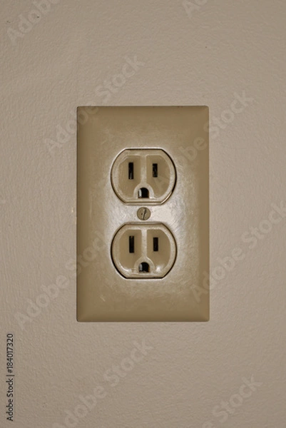 Obraz Old Electrical Outlet