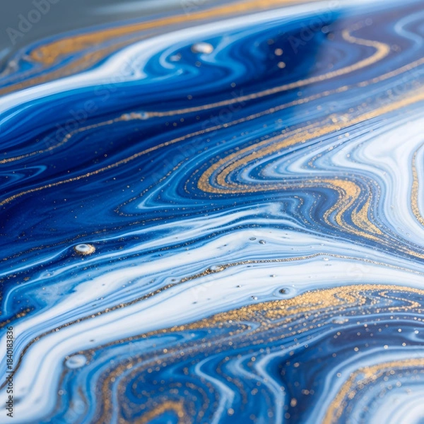 Fototapeta Liquid Marble Flow Liquid Marble Flow