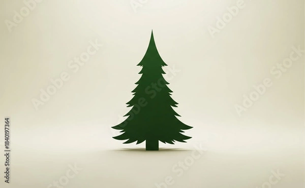 Obraz Christmas Tree Wallpaper – Festive Background