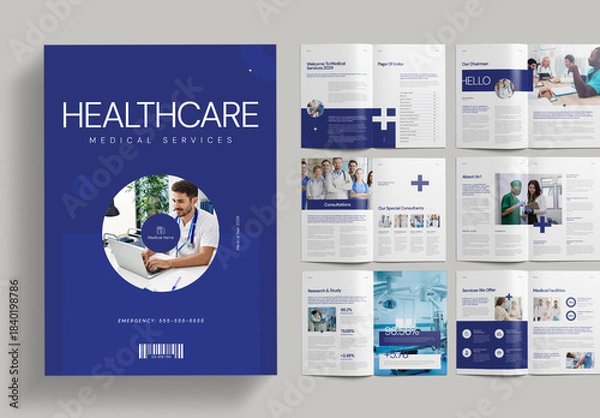 Obraz Medical Brochure Template