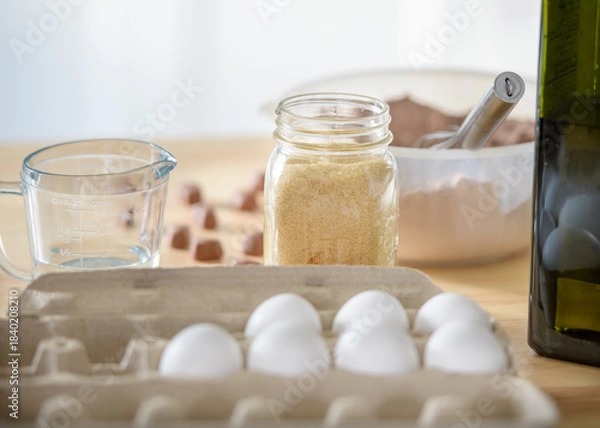 Obraz baking ingredients for baking