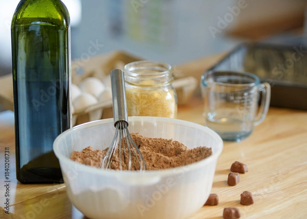 Obraz Baking Brownies