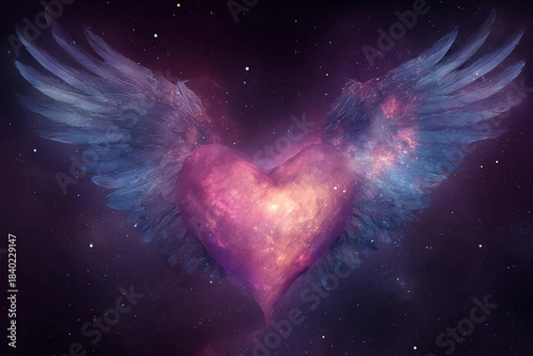 Obraz love illustration, AI generated