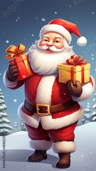 Obraz Santa Claus, AI generated