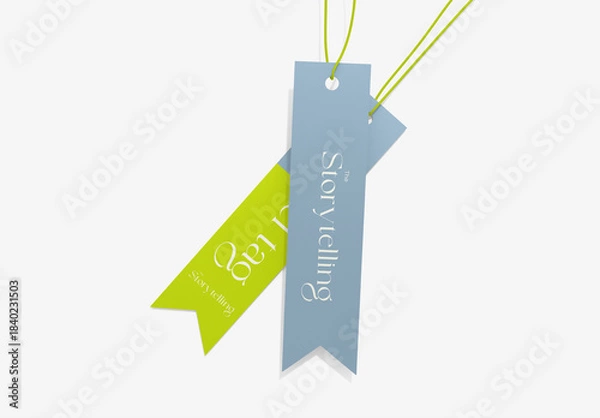 Obraz Clothing Tag Mockup Set