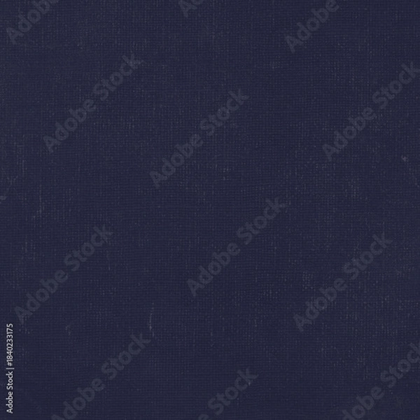 Fototapeta Dark navy linen fabric texture with fine grain and subtle shading, elegant textile backdrop perfect for luxury branding, fashion design, packaging, posters, and digital artwork.