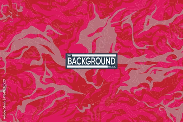 Obraz Dynamic Pink and Red Abstract Swirls Background