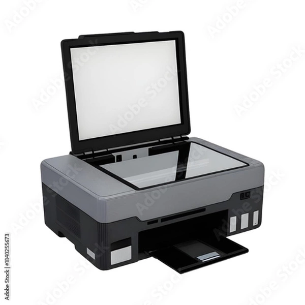 Obraz Modern Multifunction Printer Scanner Equipment