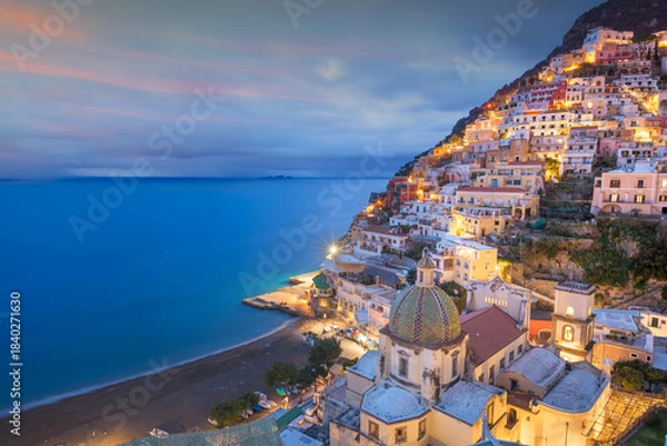 Obraz Positano, Italy along the Amalfi Coast