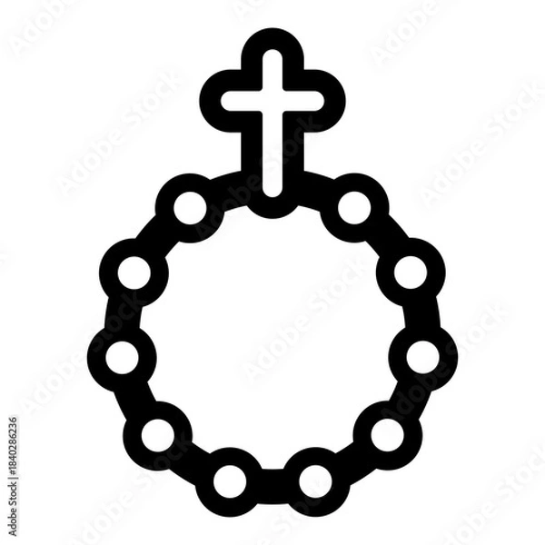 Obraz Finger Rosary Icon Symbol Prayer Ring