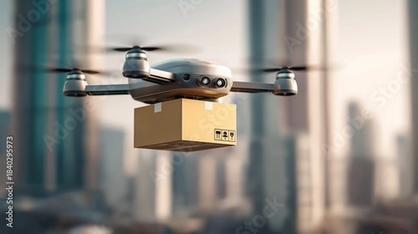 Obraz ドローン配送