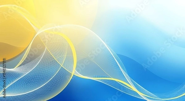 Obraz abstract blue wave background