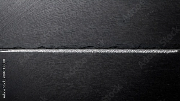 Obraz Dark slate background with natural texture and horizontal line detail