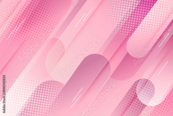 Obraz Abstract geometric gradient background