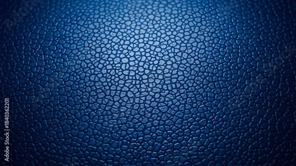 Obraz Dark blue leather texture background close up macro detail