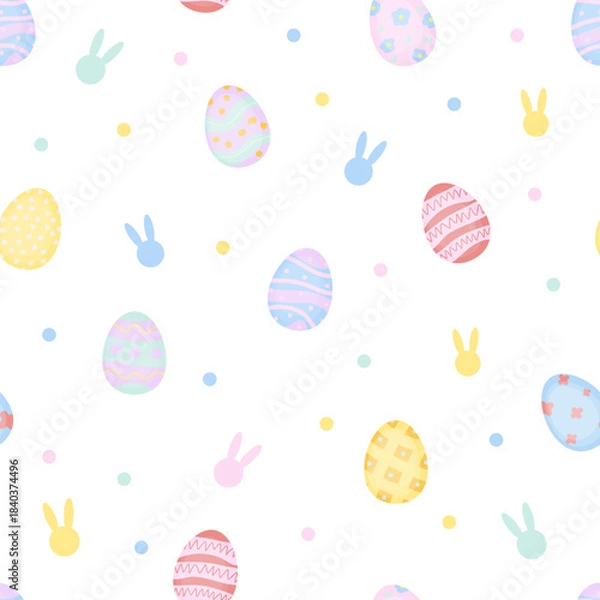 Obraz Easter seamless pattern 