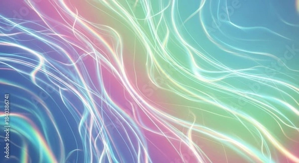 Obraz Refracted Prism Light Haze Background