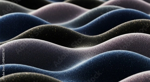 Obraz Slow Motion Velvet Waves Gliding