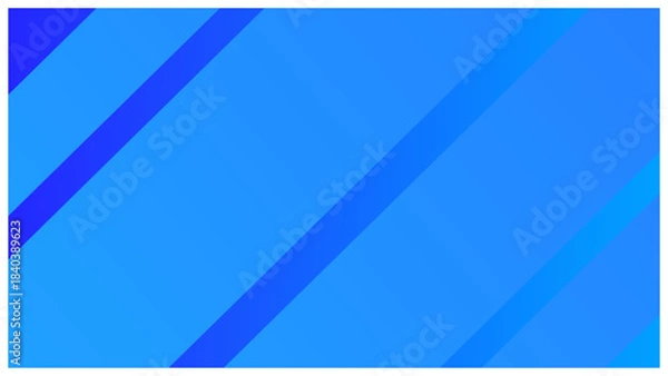 Obraz 青グラデーションの斜めストライプ背景 ( ビジネス テクノロジー系)	