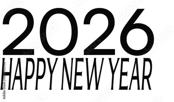 Obraz happy new year 2026