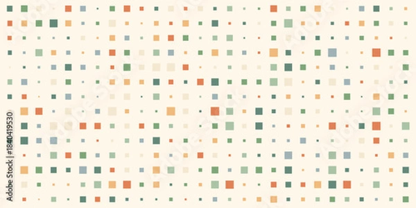 Obraz Simple multicolored dots. Abstract background for children's parties modern