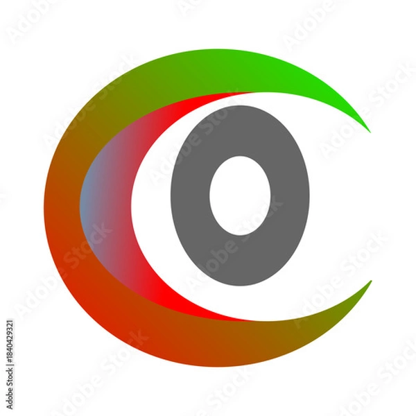 Fototapeta vector illustration of an abstract background