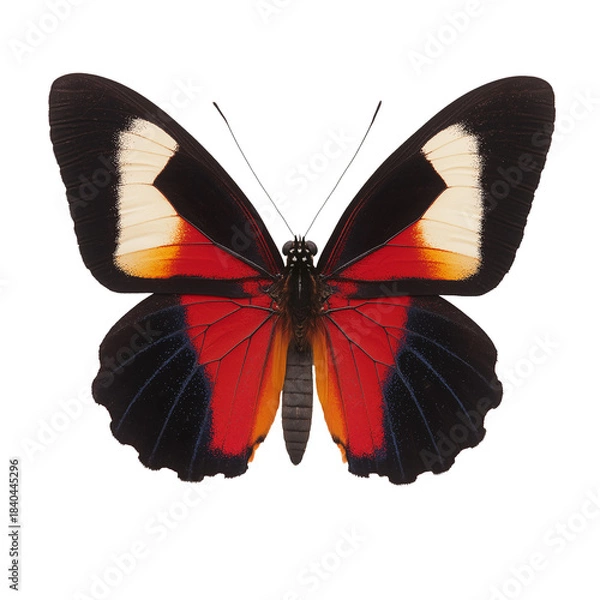 Fototapeta Motyl na transparentnym tle