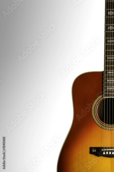 Obraz acoustic guitar