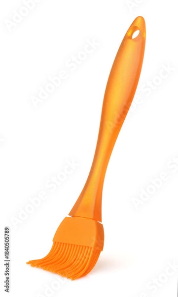 Obraz Orange kitchen silicone oil basting brush