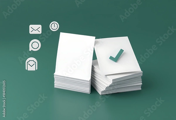 Obraz stack of books